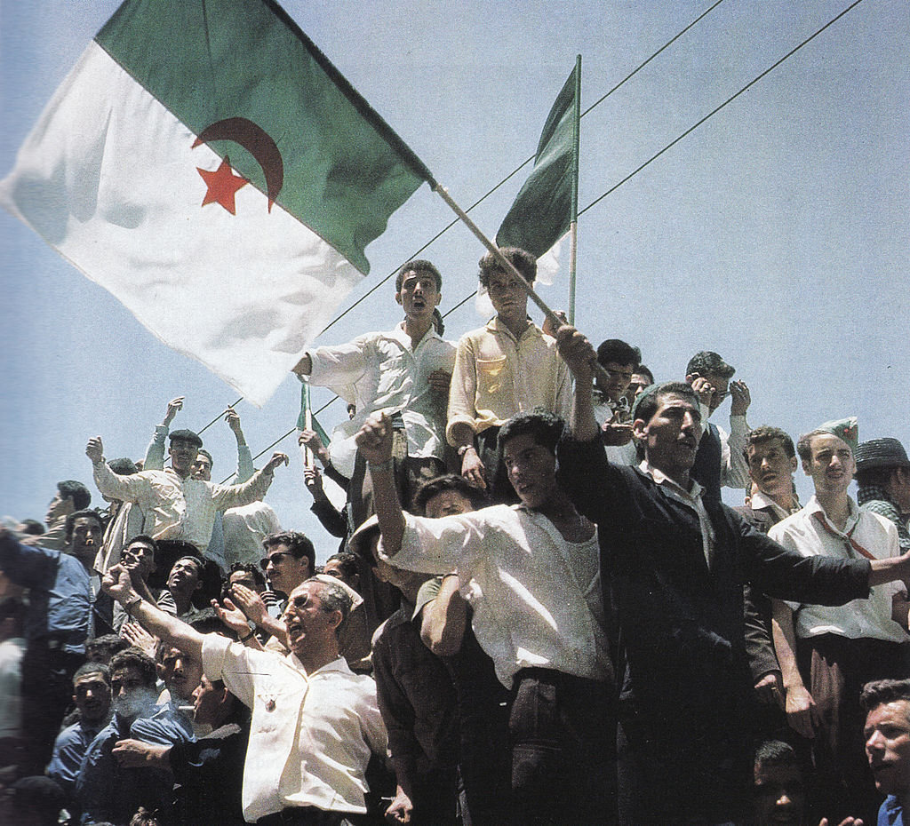 festeggiamenti del 5 luglio 1962 ad Algeri